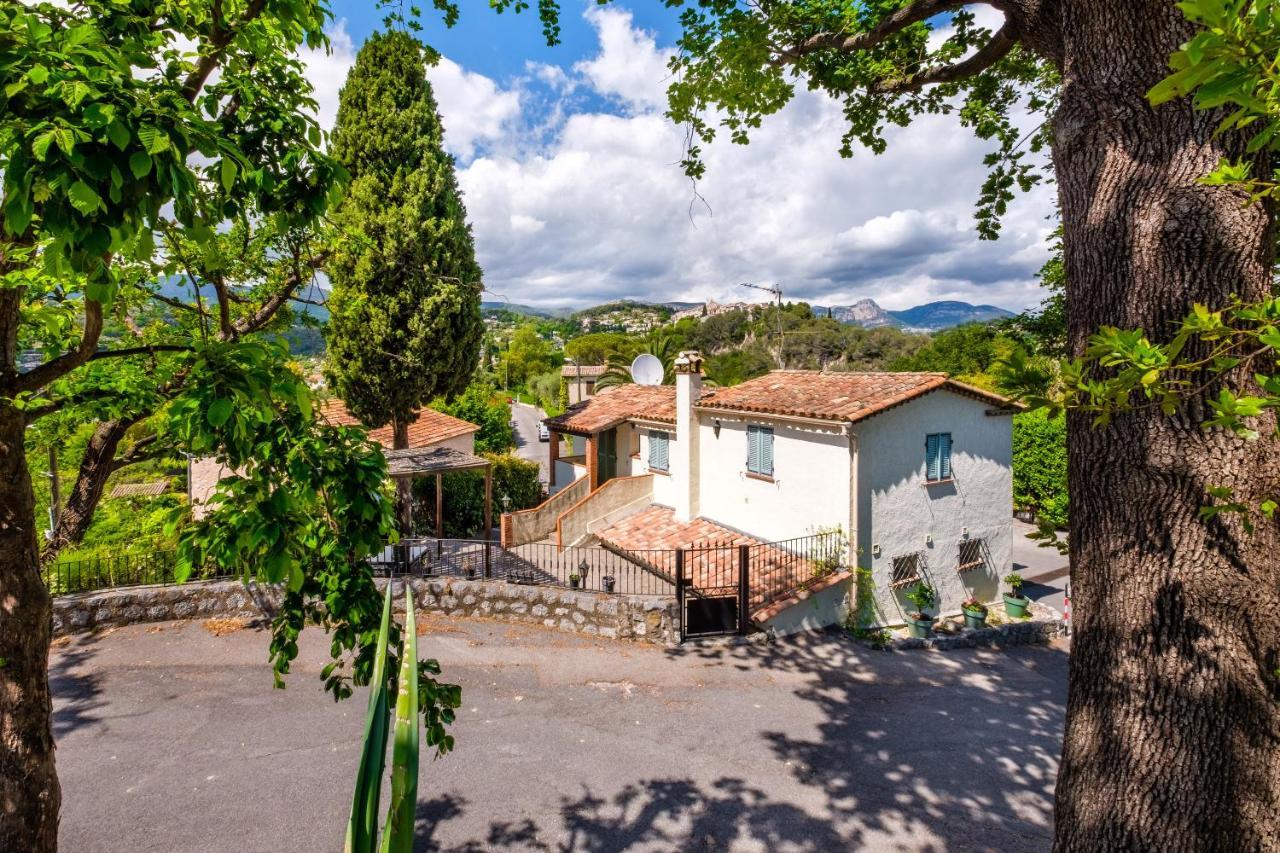 Bas De Villa, Piscine, 3 Etoiles Saint-Paul-de-Vence Bagian luar foto